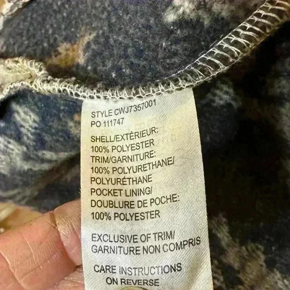 Cruel Denim Women’s Size Medium Gray Aztec Print Jacket Concho Buttons Western - Picture 11 of 12